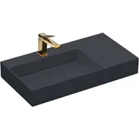 REA Vasque En Conglomérat Archi 90 Cm Grey Matt