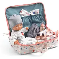 Djeco Collection Pomea Bébé Vanille avec accessoires,
