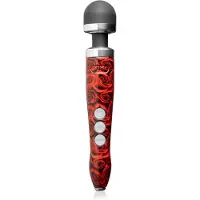 Doxy - Masseur à baguette rechargeable Die Cast 3R, motif rose