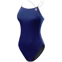 Tyr Hexa Diamondfit Swimsuit Bleu 38 Femme