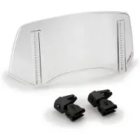 Puig Ensemble de spoilers 2.0 Clip-On pour disques Touring, ABE, transparent