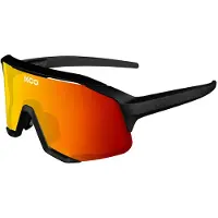 KOO Lunettes de soleil Demos, Couleur:Black Matt / Red