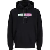 Jack & Jones Lafayette Branding Hoodie Noir XL Homme