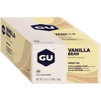 GÜ Energy Gels Box Vanilla Bean 24 Units Multicolore