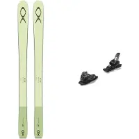 XO Skis - Packs (skis + fix) - Skis de piste polyvalents - Pack Xo V21 Green Tea Tuscany Olive 2025 en Bois - Vert