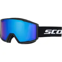 SCOTT Factor Pro Ski Goggles Noir Illuminator Blue Chrome/CAT2