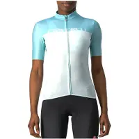 Castelli Velocissima Short Sleeve Jersey Blanc S Femme