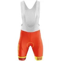 Otso Foc Bib Shorts Rouge,Blanc S Homme