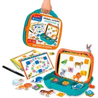 Clementoni Alphabet And Animal Magnetic Briefcase Doré Enfants