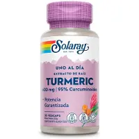 Solaray 600mgr Turmeric 30 Units Blanc,Violet