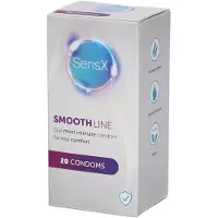 SensX Smooth Line Préservatifs | 20 pièces