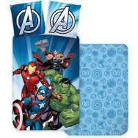 BrandMac Draps de lit - Junior Size 100x140 cm - Avengers (1000864) (100 x 140 cm)