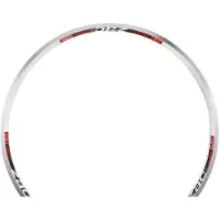 Gurpil Zac Moto Valve Rim Argenté 650C - 26´´ 36H