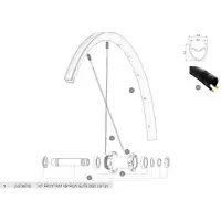 Mavic Jante Avant Ksyrium Elite Disc Ust 20