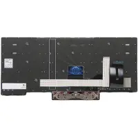 Lenovo Chicony - Clavier de rechange pour ordinateur portable - rétroéclairé - Europe - noir - pour ThinkPad P14s Gen 1 20S4, 20S5, T14 Gen 1 20UD, 20UE (5N20V43785)