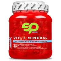Amix Vitamins&minerals Tablets Box Neutral Flavour 30 Units Rouge