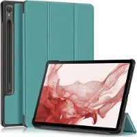 Cover-Discount Galaxy Tab S9 - Étui Smart Tri-fold turquoise (Samsung Galaxy Tab S9), Étui pour tablette, Turquoise