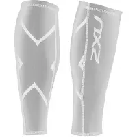 2XU Compression Calf Warmers Blanc XL Homme