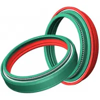 Skf Fox Dual Compound Fox 34 Mm Fork Seal Kit Rouge