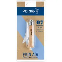 Opinel No. 07RV, couteau de poche, acier inoxydable, lame 8 cm