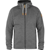 Fjällräven Övik Hoodie Fleece Gris XS Homme