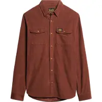 Superdry Chemise 'Trailsman' rouille / orange / noir