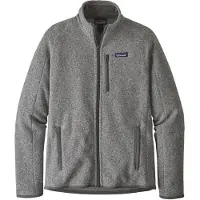 Patagonia - Polaire chaude - M's Better Sweater Jkt Stonewash pour Homme - Taille L - Gris