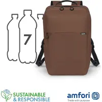 Dicota D32124-RPET Sac à dos COMMUTER 13-16" Active BROWN