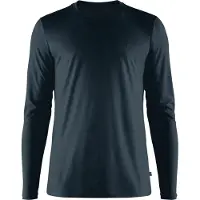 Fjällräven Abisko Wool Long Sleeve T-shirt Bleu S Homme