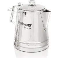 Petromax Percolator Perkomax le28 made of stainless steel, percolateur