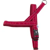 Hurtta Harnais Casual Norweger, couleur : bordeaux, tour de poitrine : 100 cm