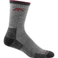Darn Tough Vermont Chaussettes Hiker Midweight Micro Crew pour hommes (Style 1466) - Charbon Moyen