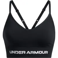 Under Armour Soutien-gorge de sport 'Vanish Seamless' noir / blanc