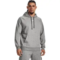 Under Armour Sweat de sport gris chiné / blanc