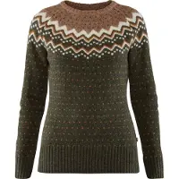 Fjällräven Övik Knit Sweater Vert L Femme