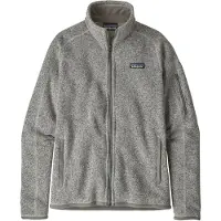 Patagonia - Polaire chaude - W's Better Sweater Jkt Birch White pour Femme - Taille XS - Gris