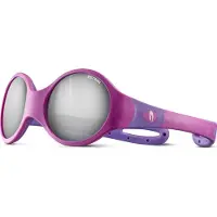 Julbo Loop M Sunglasses Violet Smoke Silver Flash/CAT4 Enfants