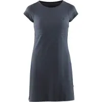 Fjällräven High Coast Short Sleeve Short Dress Bleu,Gris L Femme