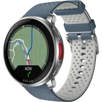 Polar Vantage V3 Argent/Bleu