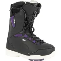 Nitro - Boots de snowboard all-mountain - Scala Tls Black-Purple pour Femme - Taille 37 1/3 - Noir