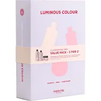 Maria Nila Luminours Colour Holiday Box - Shampooing 350 ml + Après-shampooing 300 ml + Masque 250 ml