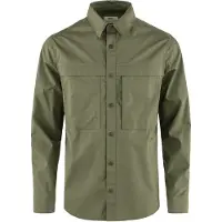 Fjall Raven - Chemise stretch - Abisko Trail Shirt LS M Green - Taille M - Kaki