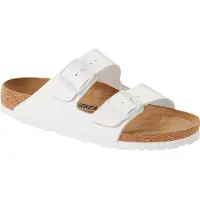 Birkenstock - Sandales - Arizona Natural Leather White en Cuir - Taille 41 - Blanc