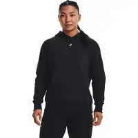 Under Armour Sweat de sport 'Rival' noir / blanc