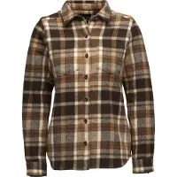Black Diamond Project Heavy Flannel Long Sleeve Shirt Marron L Femme