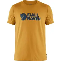 Fjällräven Logo Short Sleeve T-shirt Vert M Homme
