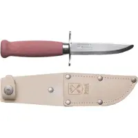 Morakniv Scout 39 Safe (S), couteau de scout, rouge