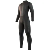 Mystic Star 5/3 Mm Long Sleeve Back Zip Neoprene Suit Noir L Homme