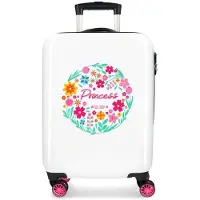 Roll Road Little Me Valise Trolley Cabine Multicolore 37x55x20 cms Rigide ABS Serrure à combinaison 32L 2,5Kgs 4 roues doubles Bagage à main