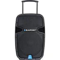 Blaupunkt PA15 chaîne stéréo portable Digital FM Noir, Bleu Lecture MP3